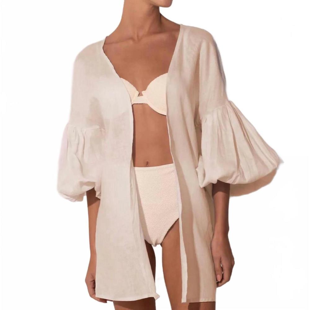 NEW ANCORA vintage chic kimono in sand